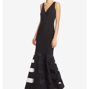 Formal long black Ralph Lauren gown